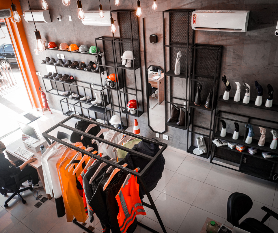 Showroom Atacadão do EPI